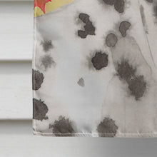 Load image into Gallery viewer, Dalmatian Fall Flag Canvas House Size BB9520CHF
