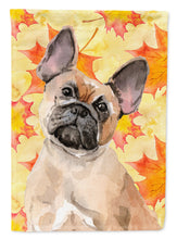 Load image into Gallery viewer, Fawn French Bulldog Fall Garden Flag - Outdoor Decorative Yard Flag BB9522GF