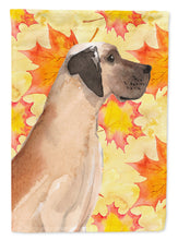 Load image into Gallery viewer, Fawn Natural Great Dane Fall Garden Flag - Outdoor Decorative Yard Flag BB9524GF