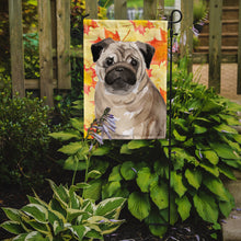Load image into Gallery viewer, Fawn Pug Fall Garden Flag - Outdoor Decorative Yard Flag BB9531GF
