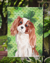Load image into Gallery viewer, Blenheim Cavalier Spaniel St. Patrick's Garden Flag - Outdoor Decorative Yard Flag BB9533GF