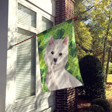 Load image into Gallery viewer, Westie St. Patrick's Flag Canvas House Size BB9534CHF