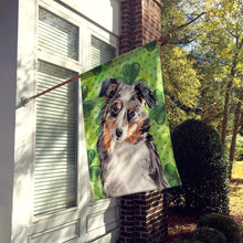 Load image into Gallery viewer, Australian Shepherd St. Patrick's Flag Canvas House Size BB9537CHF