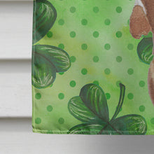Load image into Gallery viewer, Red Tan Dachshund St. Patrick's Flag Canvas House Size BB9546CHF