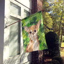 Load image into Gallery viewer, Chihuahua St. Patrick's Flag Canvas House Size BB9551CHF