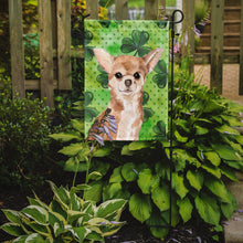 Load image into Gallery viewer, Chihuahua St. Patrick's Garden Flag - Outdoor Decorative Yard Flag BB9551GF