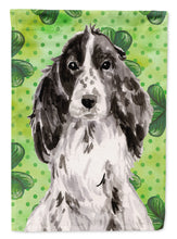 Load image into Gallery viewer, Black Parti St. Patrick's Flag Canvas House Size BB9553CHF