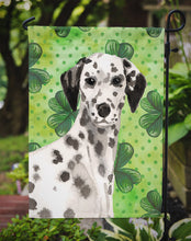 Load image into Gallery viewer, Dalmatian St. Patrick's Garden Flag - Outdoor Decorative Yard Flag BB9555GF