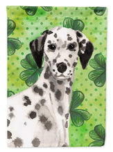 Load image into Gallery viewer, Dalmatian St. Patrick's Garden Flag - Outdoor Decorative Yard Flag BB9555GF