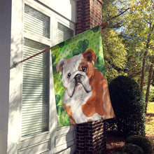 Load image into Gallery viewer, English Bulldog St. Patrick's Flag Canvas House Size BB9556CHF