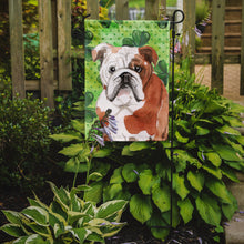 Load image into Gallery viewer, English Bulldog St. Patrick's Garden Flag - Outdoor Decorative Yard Flag BB9556GF