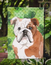 Load image into Gallery viewer, English Bulldog St. Patrick's Garden Flag - Outdoor Decorative Yard Flag BB9556GF
