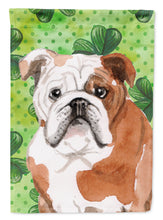Load image into Gallery viewer, English Bulldog St. Patrick's Garden Flag - Outdoor Decorative Yard Flag BB9556GF