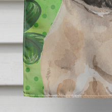 Load image into Gallery viewer, Fawn French Bulldog St. Patrick's Flag Canvas House Size BB9557CHF