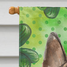 Load image into Gallery viewer, German Shepherd St. Patrick's Flag Canvas House Size BB9558CHF