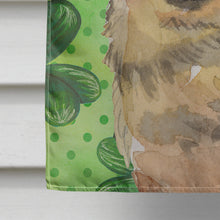 Load image into Gallery viewer, German Shepherd St. Patrick's Flag Canvas House Size BB9558CHF