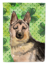 Load image into Gallery viewer, German Shepherd St. Patrick's Flag Canvas House Size BB9558CHF