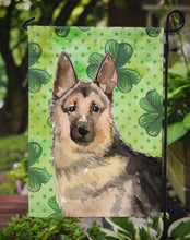 Load image into Gallery viewer, German Shepherd St. Patrick's Garden Flag - Outdoor Decorative Yard Flag BB9558GF