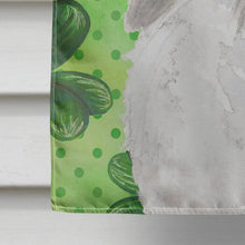 Load image into Gallery viewer, White Standard Poodle St. Patrick's Flag Canvas House Size BB9561CHF