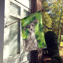 Load image into Gallery viewer, Italian Greyhound St. Patrick's Flag Canvas House Size BB9562CHF