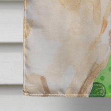 Load image into Gallery viewer, Yellow Labrador #2 St. Patrick's Flag Canvas House Size BB9563CHF