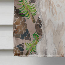 Load image into Gallery viewer, Blenheim Cavalier Spaniel Pine Cones Flag Canvas House Size BB9568CHF