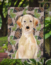 Load image into Gallery viewer, Yellow Labrador Pine Cones Garden Flag - Outdoor Decorative Yard Flag BB9576GF