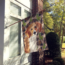 Load image into Gallery viewer, Beagle Pine Cones Flag Canvas House Size BB9579CHF