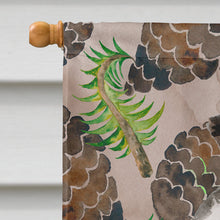 Load image into Gallery viewer, Border Collie Pine Cones Flag Canvas House Size BB9583CHF