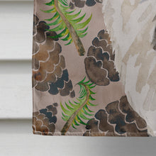 Load image into Gallery viewer, Border Collie Pine Cones Flag Canvas House Size BB9583CHF