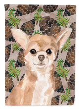 Load image into Gallery viewer, Chihuahua Pine Cones Flag Canvas House Size BB9586CHF