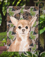 Load image into Gallery viewer, Chihuahua Pine Cones Garden Flag - Outdoor Decorative Yard Flag BB9586GF