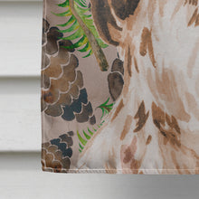 Load image into Gallery viewer, Brown Parti Pine Cones Flag Canvas House Size BB9587CHF