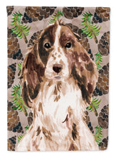 Load image into Gallery viewer, Brown Parti Pine Cones Flag Canvas House Size BB9587CHF