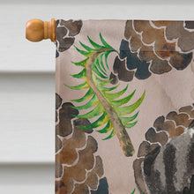 Load image into Gallery viewer, Dalmatian Pine Cones Flag Canvas House Size BB9590CHF