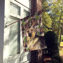 Load image into Gallery viewer, German Shepherd Pine Cones Flag Canvas House Size BB9593CHF