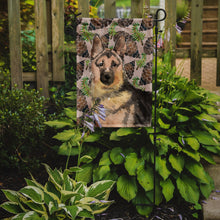 Load image into Gallery viewer, German Shepherd Pine Cones Garden Flag - Outdoor Decorative Yard Flag BB9593GF