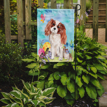 Load image into Gallery viewer, Blenheim Cavalier Spaniel Easter Garden Flag - Outdoor Decorative Yard Flag BB9603GF