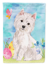 Load image into Gallery viewer, Westie Easter Flag Canvas House Size BB9604CHF