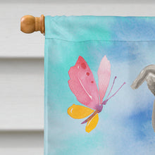 Load image into Gallery viewer, Staffordshire Bull Terrier Easter Flag Canvas House Size BB9605CHF