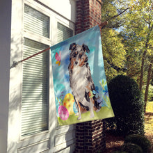 Load image into Gallery viewer, Australian Shepherd Easter Flag Canvas House Size BB9607CHF