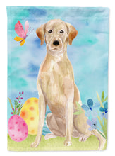 Load image into Gallery viewer, Yellow Labrador Easter Flag Canvas House Size BB9611CHF