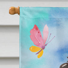 Load image into Gallery viewer, Tricolor Cavalier Spaniel Easter Flag Canvas House Size BB9612CHF
