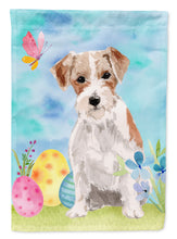 Load image into Gallery viewer, Wire Hair Jack Russell Easter Flag Canvas House Size BB9613CHF