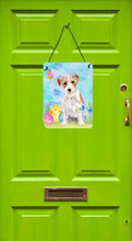 Load image into Gallery viewer, Wire Hair Jack Russell Easter Wall or Door Hanging Prints BB9613DS1216
