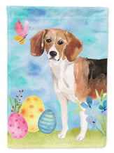 Load image into Gallery viewer, Beagle Easter Flag Canvas House Size