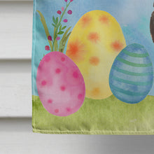 Load image into Gallery viewer, Black and Tan Dachshund Easter Flag Canvas House Size BB9615CHF