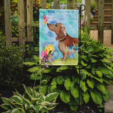 Load image into Gallery viewer, Red Tan Dachshund Easter Garden Flag - Outdoor Decorative Yard Flag BB9616GF