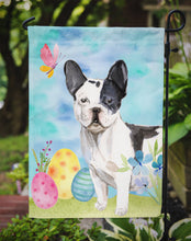 Load image into Gallery viewer, Black White French Bulldog Easter Garden Flag - Outdoor Decorative Yard Flag BB9617GF