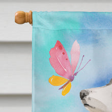 Load image into Gallery viewer, Border Collie Easter Flag Canvas House Size BB9618CHF